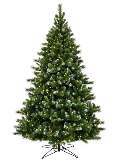 Vickerman New Haven Spruce Christmas Tree, 3.5' x 19", Green CG1346