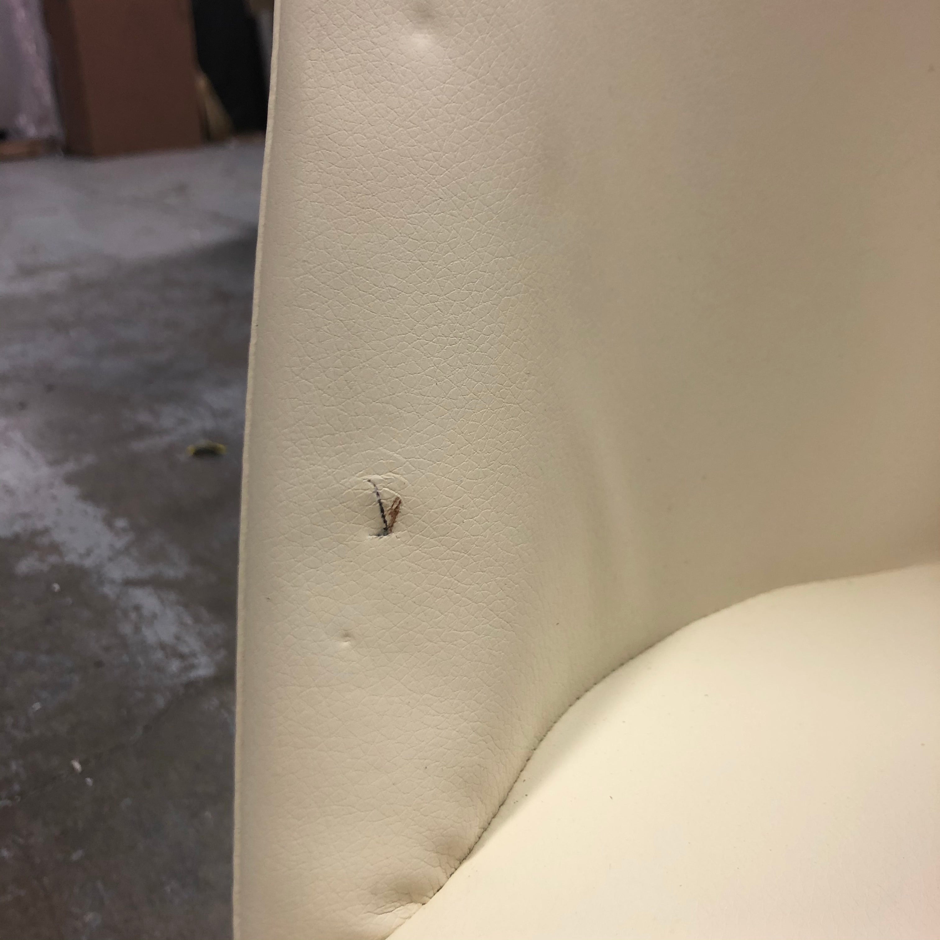Baltic Cream Dining Chairs *AS IS* (Set of 2) CG295