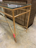 Baumgarten Glass Top Console Table