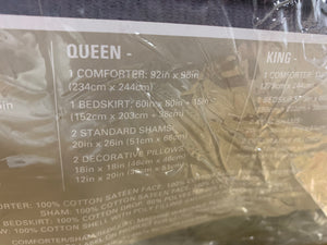 Stella Reversible Comforter Set - Queen (#LX4949)