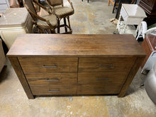 Load image into Gallery viewer, Oak Schlesinger 6 Drawer Double Dresser
