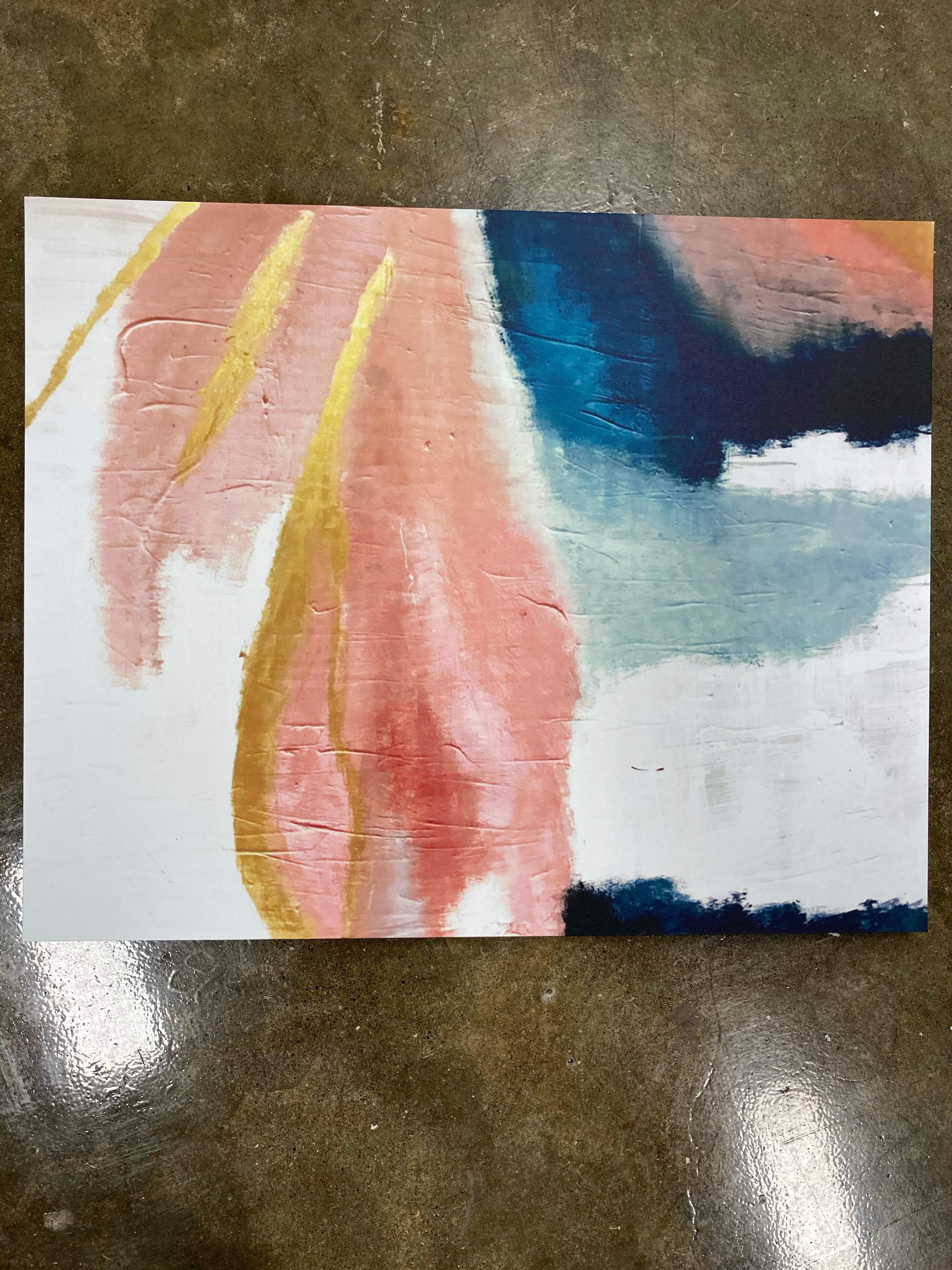 Abstract Art on Wrapped Canvas - 30" x 24" (#K3864)