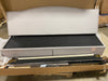 Low Profile Gray Upholstered Storage Platform Bed - King  #SA1094