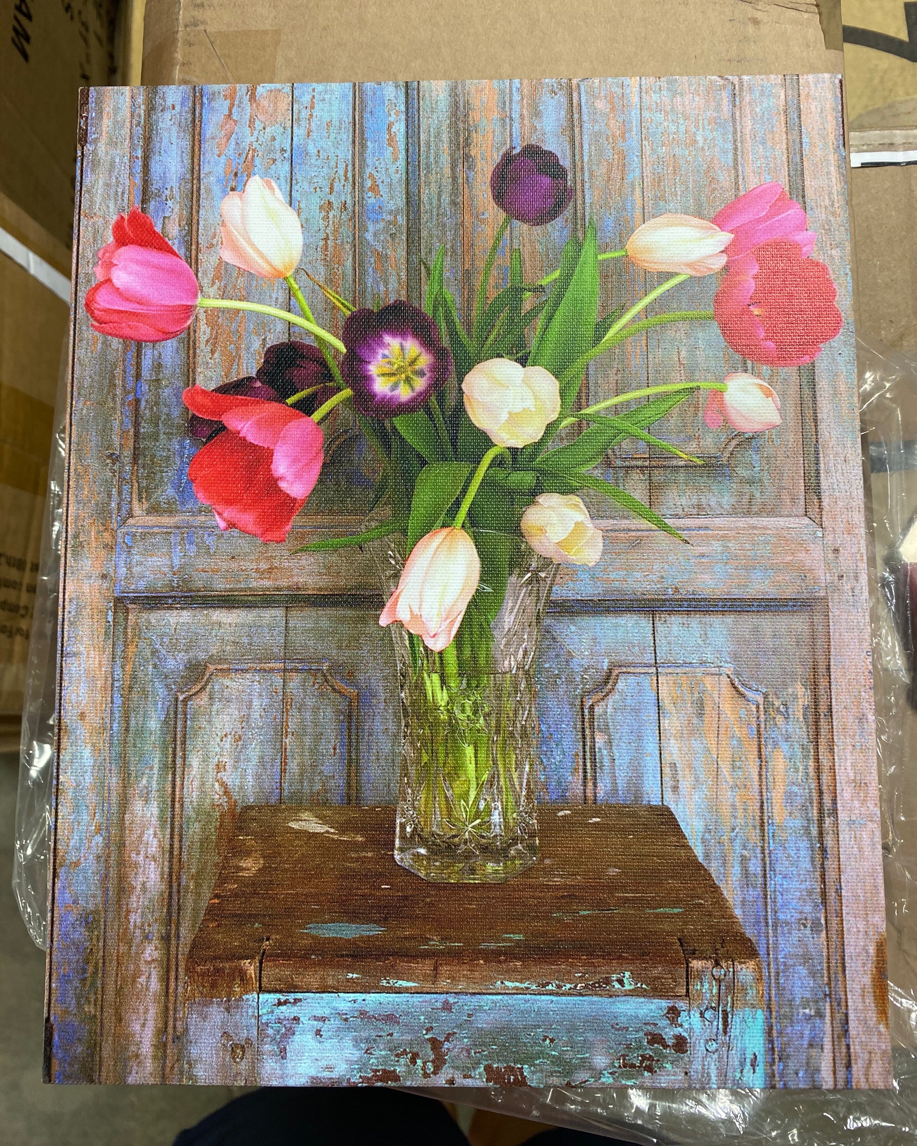 'Tulips, Mexico' - Alan Klug Photographic Print on Wrapped Canvas  #SA562