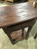 (Set of 2) Brown Audrey 1 - Drawer Solid Wood Nightstand CG917