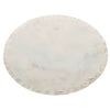 Bhavin Marble Top Pedestal End Table pc443