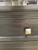 Black Woodside 9-Drawer Dresser with Silver Finished Knobs