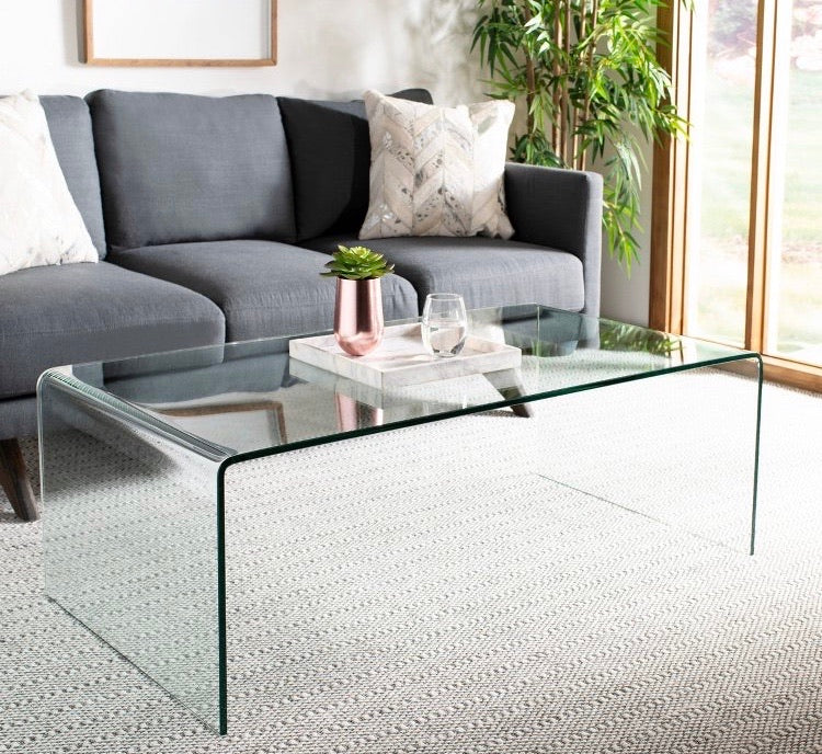 Willow Glass Coffee Table