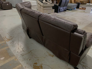 Leather Reclining Sectional Piece