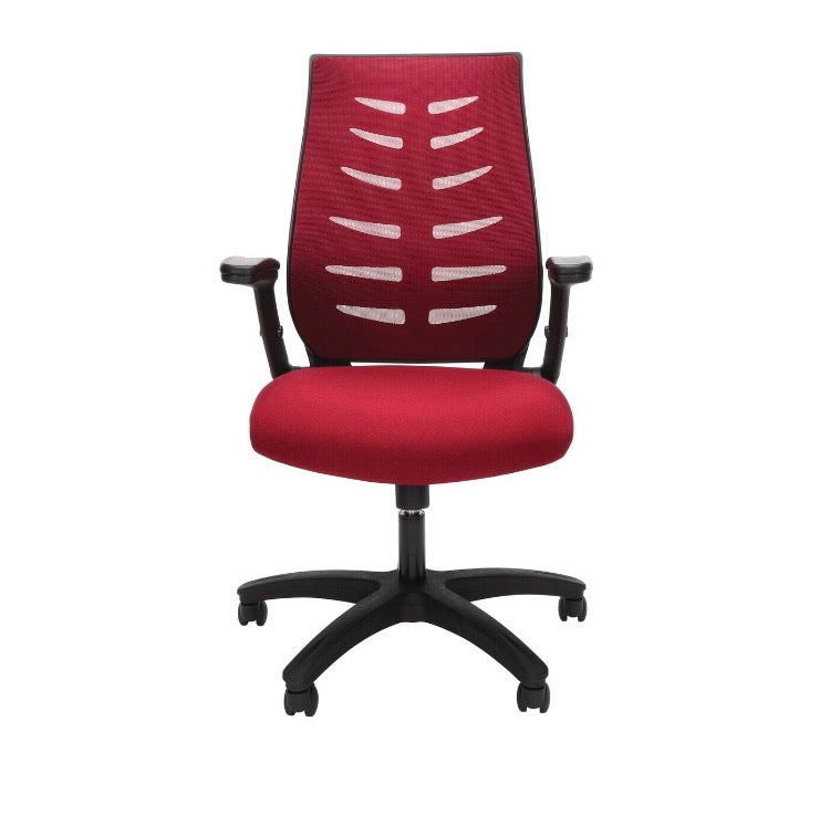 Linus Task Chair Burgundy CG1279