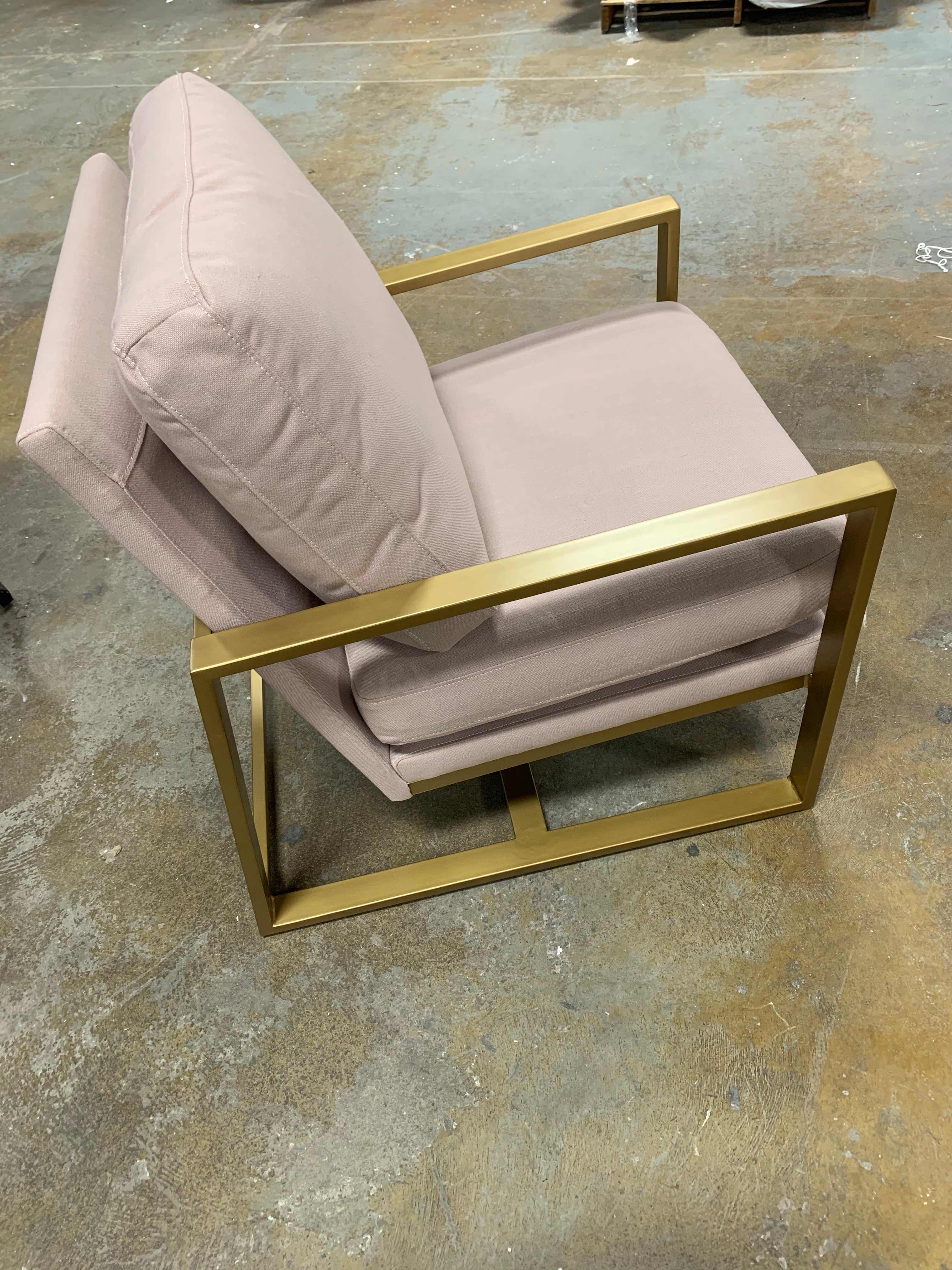 Blush Pink Armchair