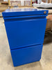 Blue Ellie Pedestal 2-Drawer Mobile Vertical Filing Cabinet  #SA724