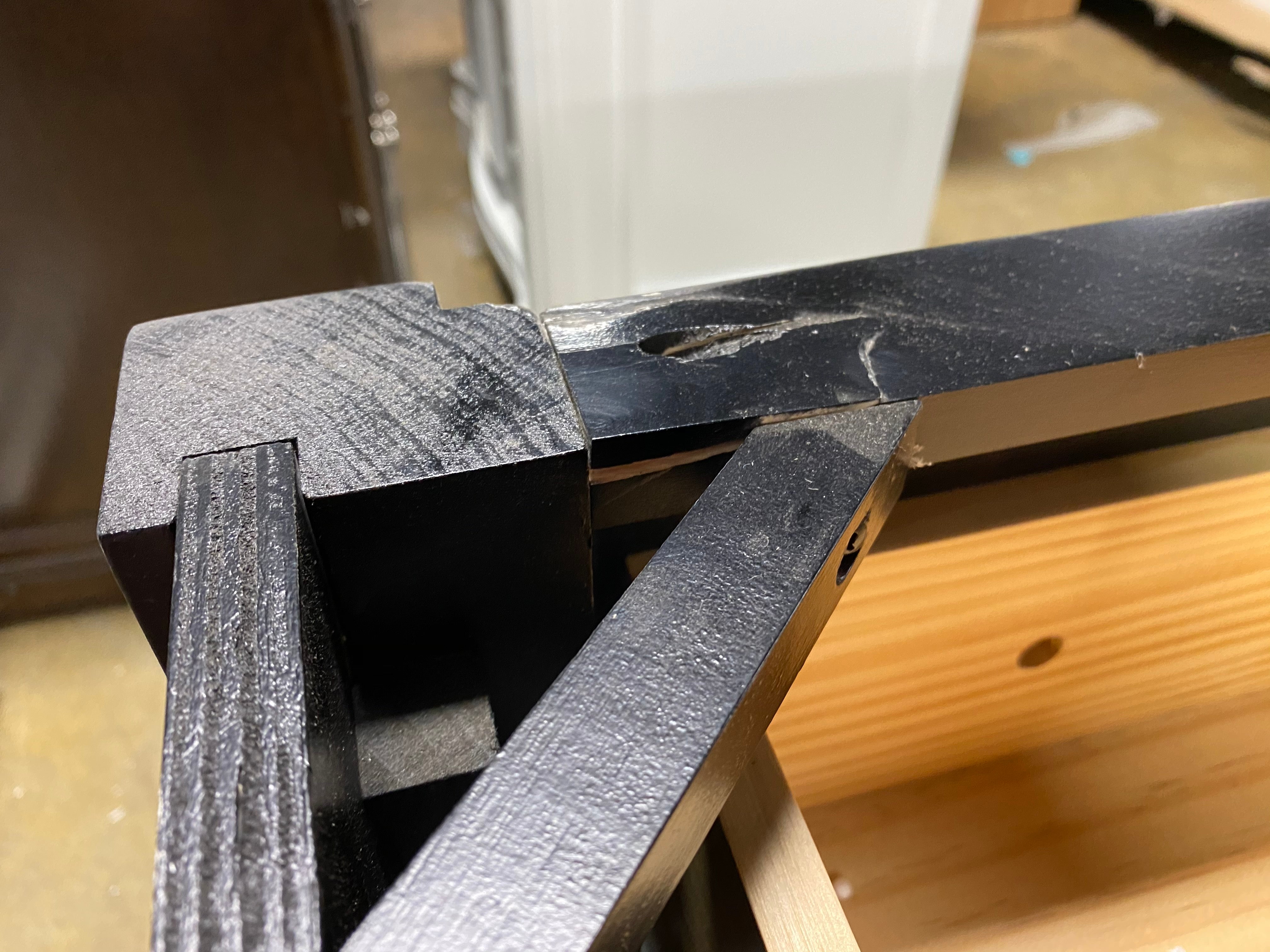 60' Black Single Vanity-No Counter Top