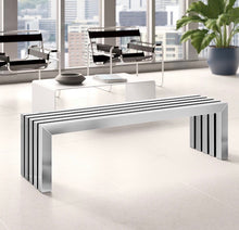 Load image into Gallery viewer, Vlad 4 Seat Bench Silver CG931

