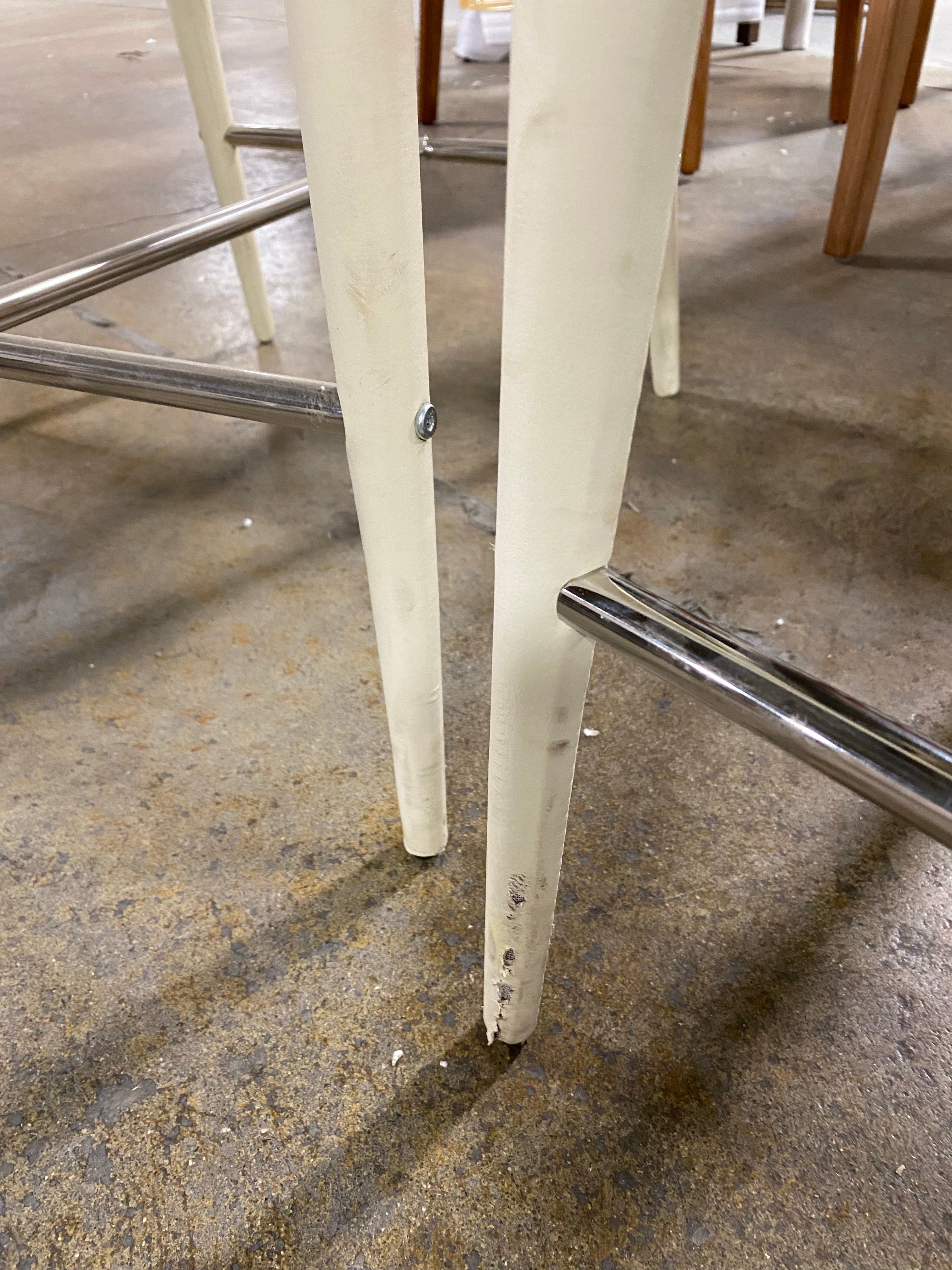 (AS IS) Summerset 26" Buttercream Counter Stool (Set of 2)