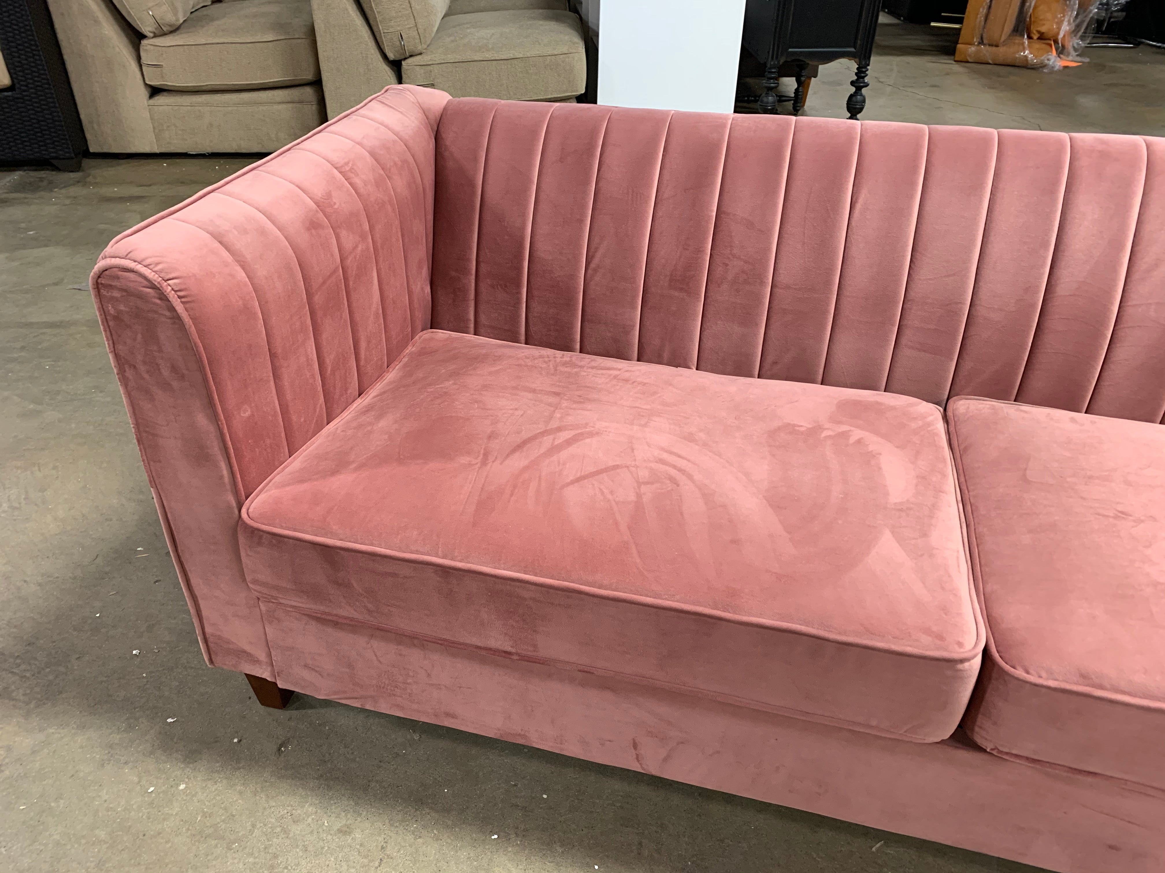 Arvilla Velvet 80.7" Rolled Arms Sofa