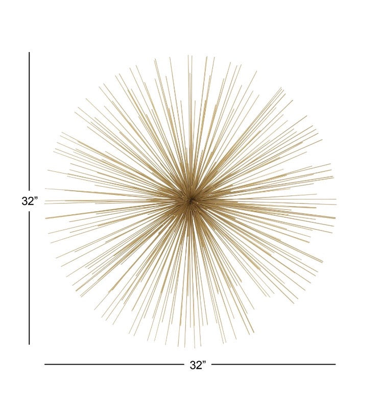 32'' H x 32'' W Metal Wall Decor CG1314