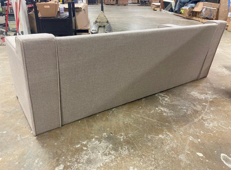 Bailey Fabric Sectional Piece, Grey AS IS - OP042
