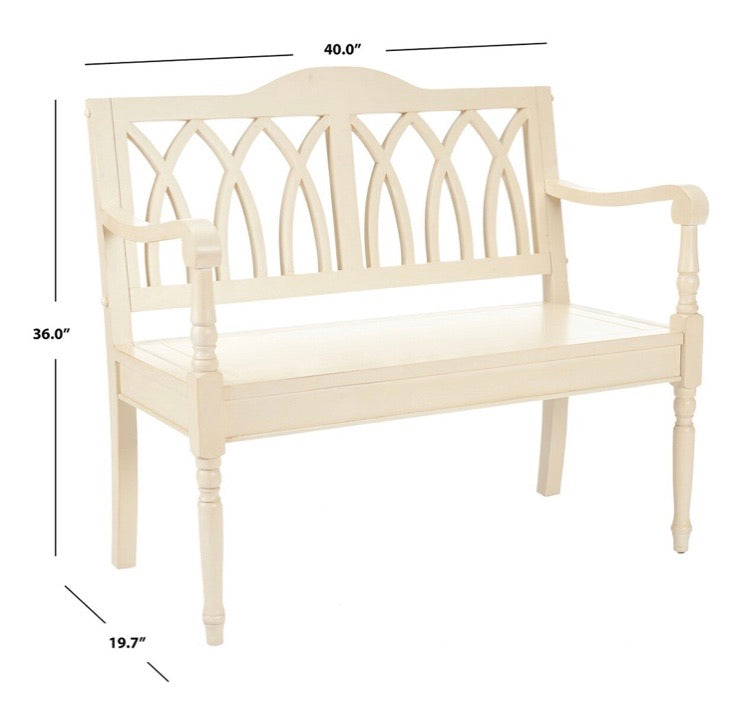 Benjamin Bench in Cream CG1412