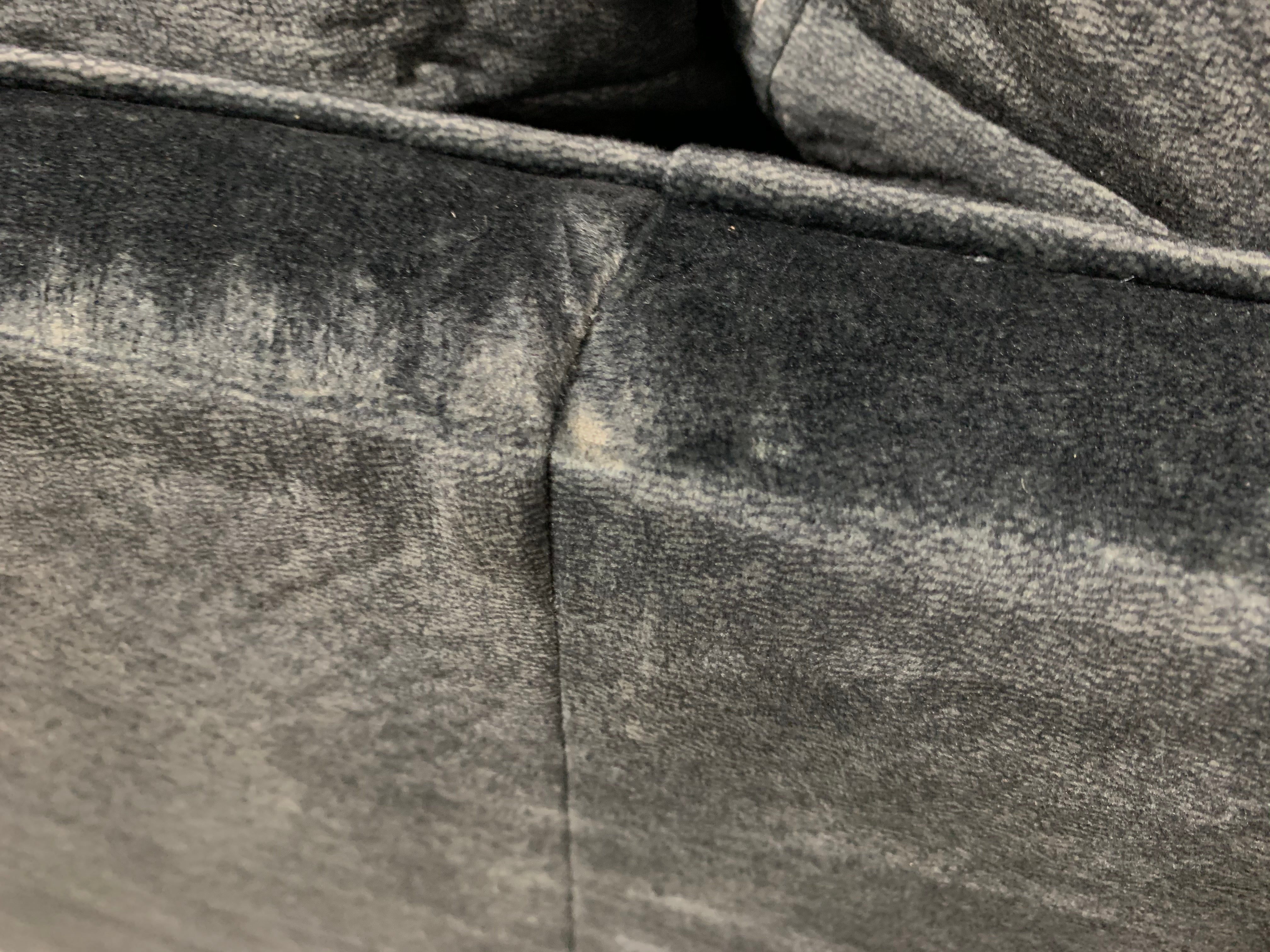 91.5" Pillow Top Arm Sofa, Charcoal