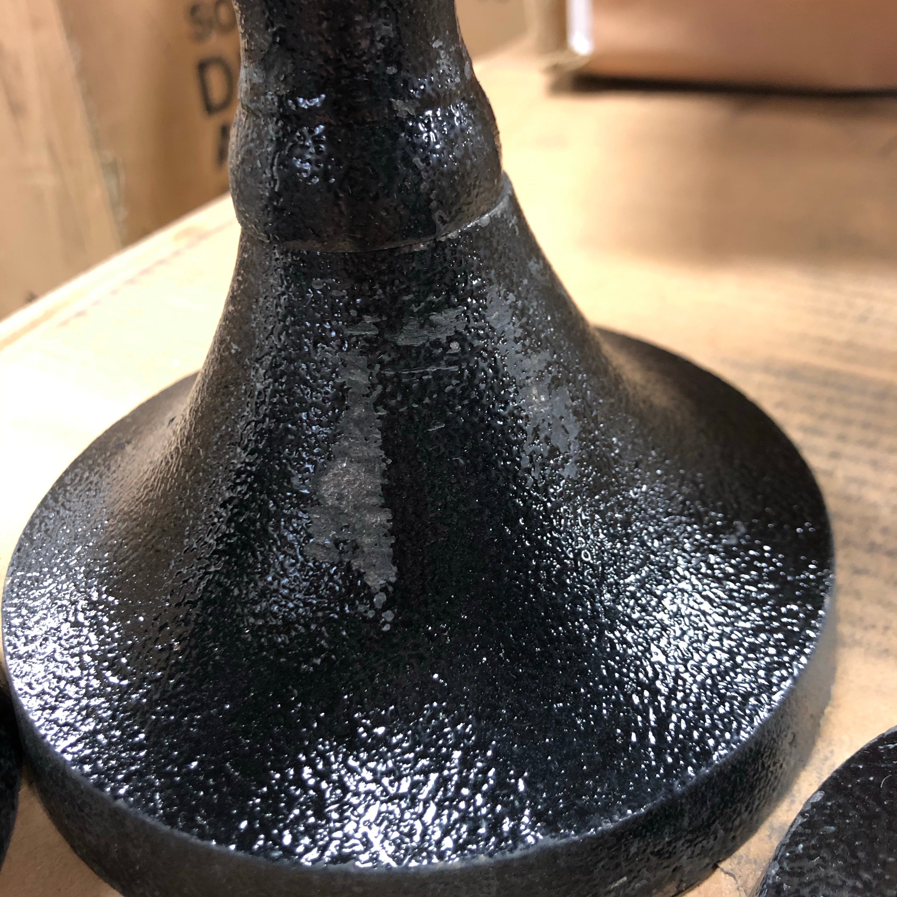 (Set of 3) Black Traditional Tapered 3 Piece Metal Candlestick Set CG1472