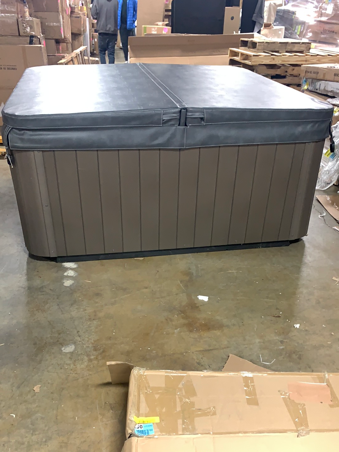 7-Person 56-Jet Hot Tub with LED Light and Stereo