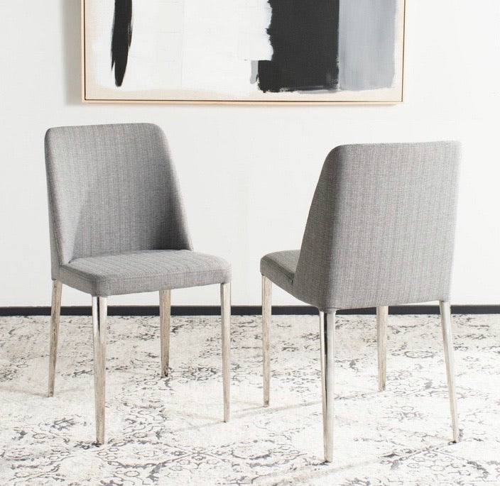 (Set of 2) Baltic Dining Chairs Gray CG854