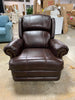 La-Z-Boy Kirkwood Genuine Leather Manual Recliner, Walnut