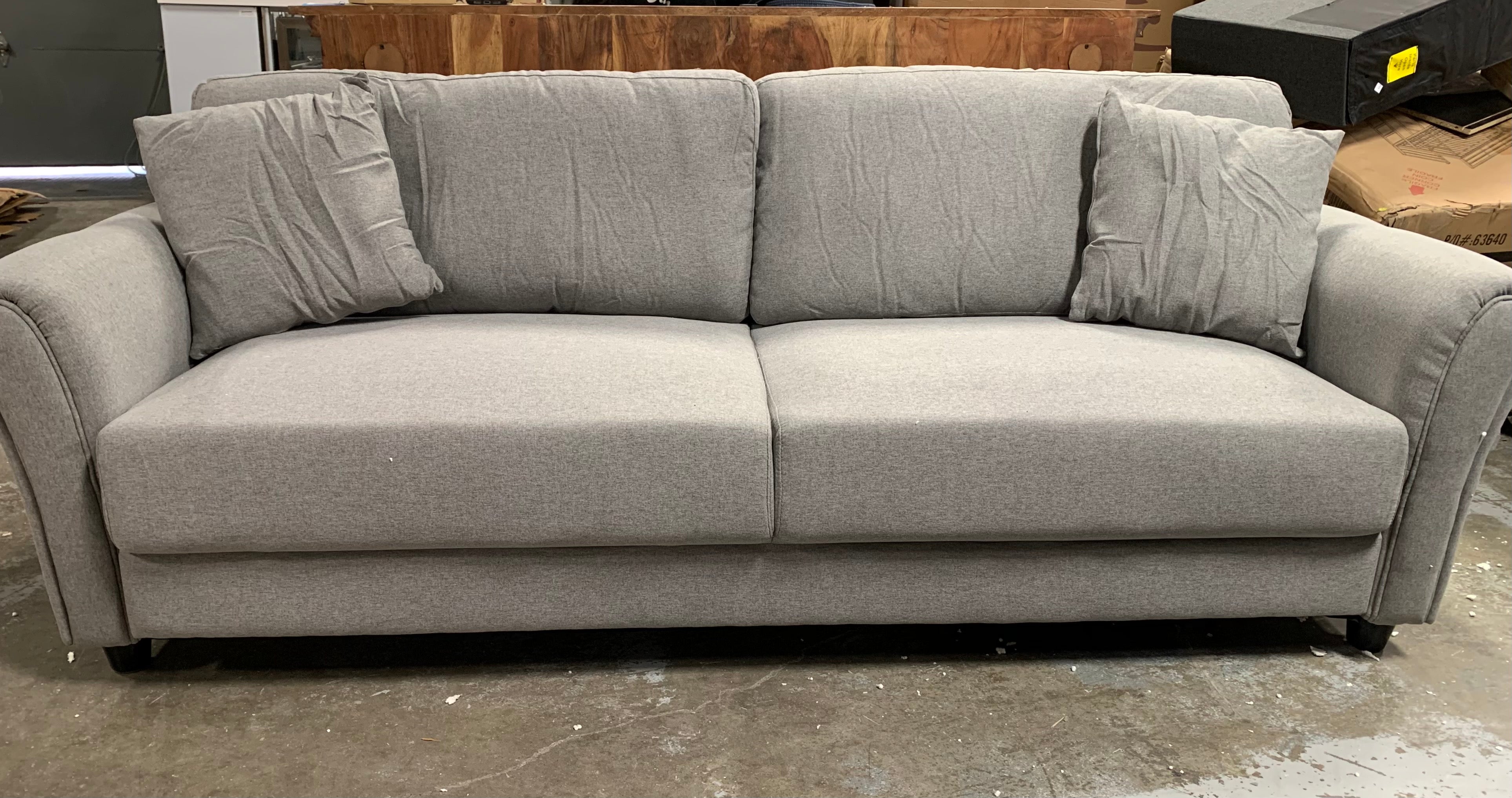 85" Sofa Modern Upholstered Linen