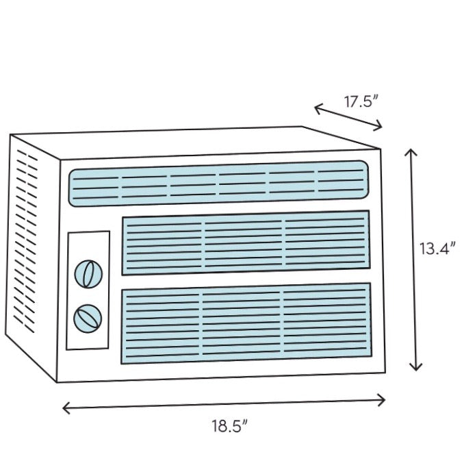 6,000 BTU Energy Star Window Air Conditioner with Remote CG788
