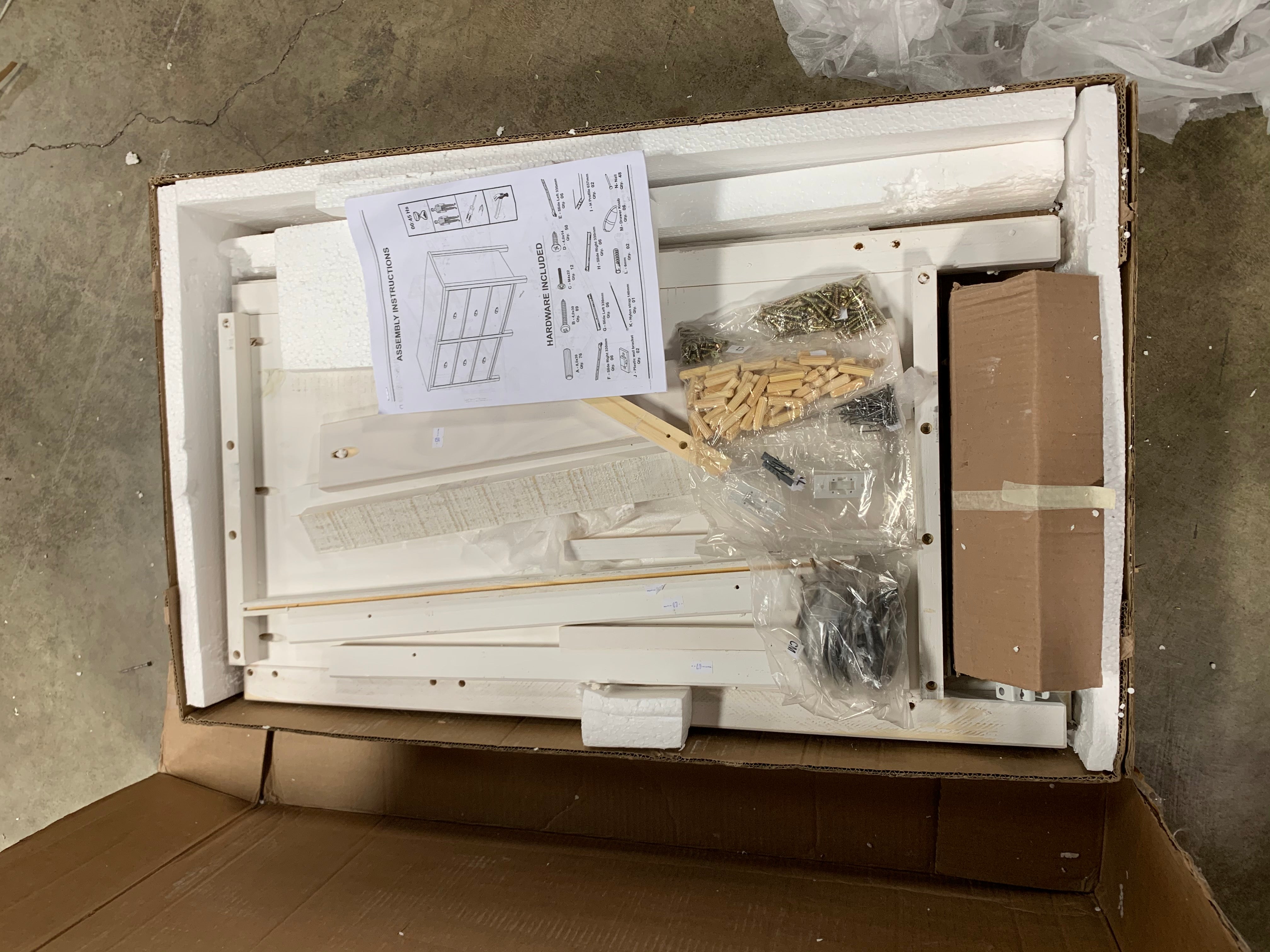 Baja Six Drawer Dresser *AS-IS* EJ245