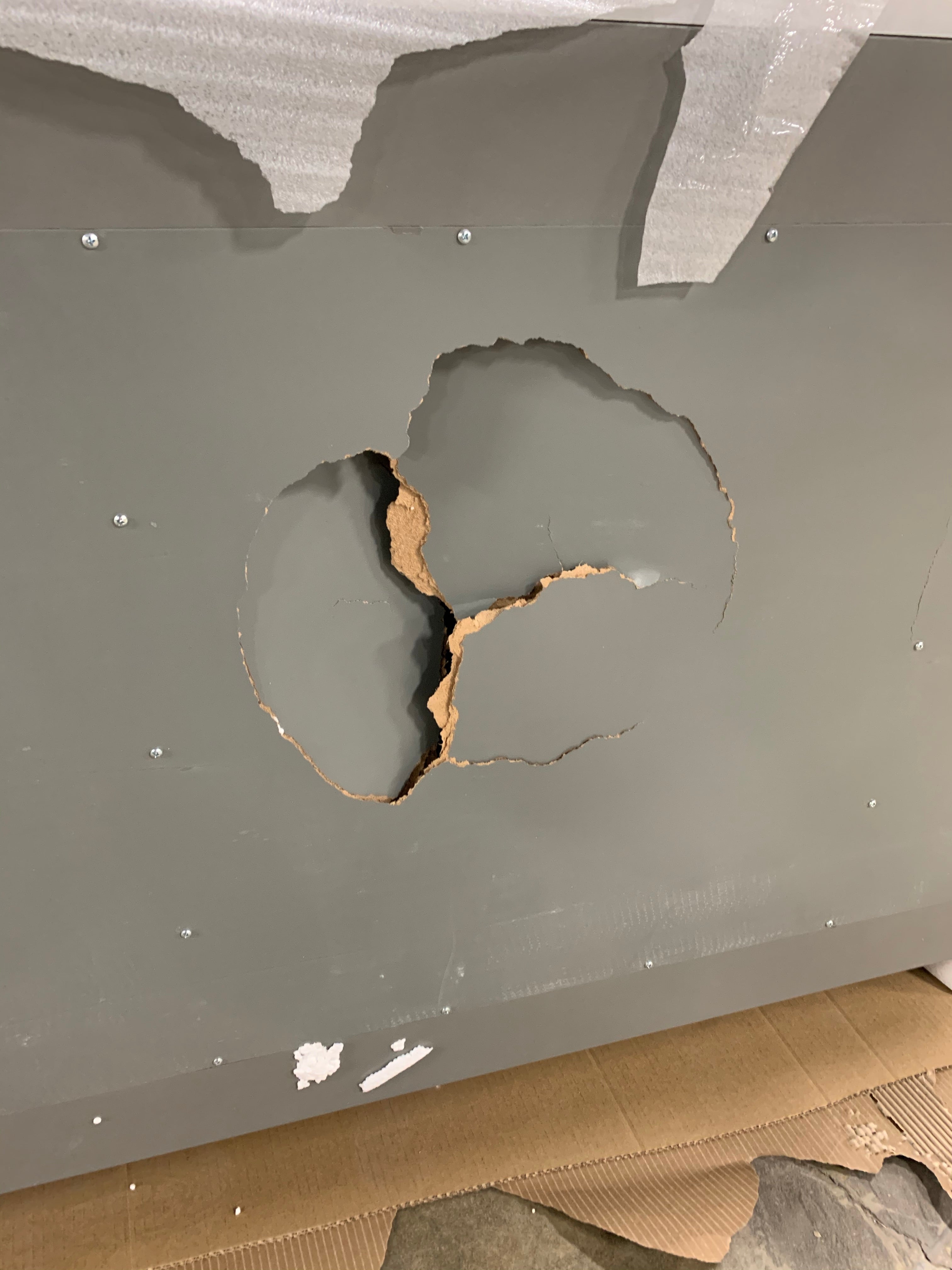 Aberdeen Grizzle Gray 72" Double Sink Bathroom Vanity