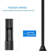 Black Shower Curtain Tension Rod Adjustable Shower Rod Black K8777
