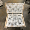 Bandelier Leather Weave Accent Chair