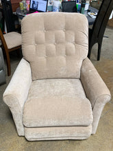 Load image into Gallery viewer, Tufted Beige Power Recliner

