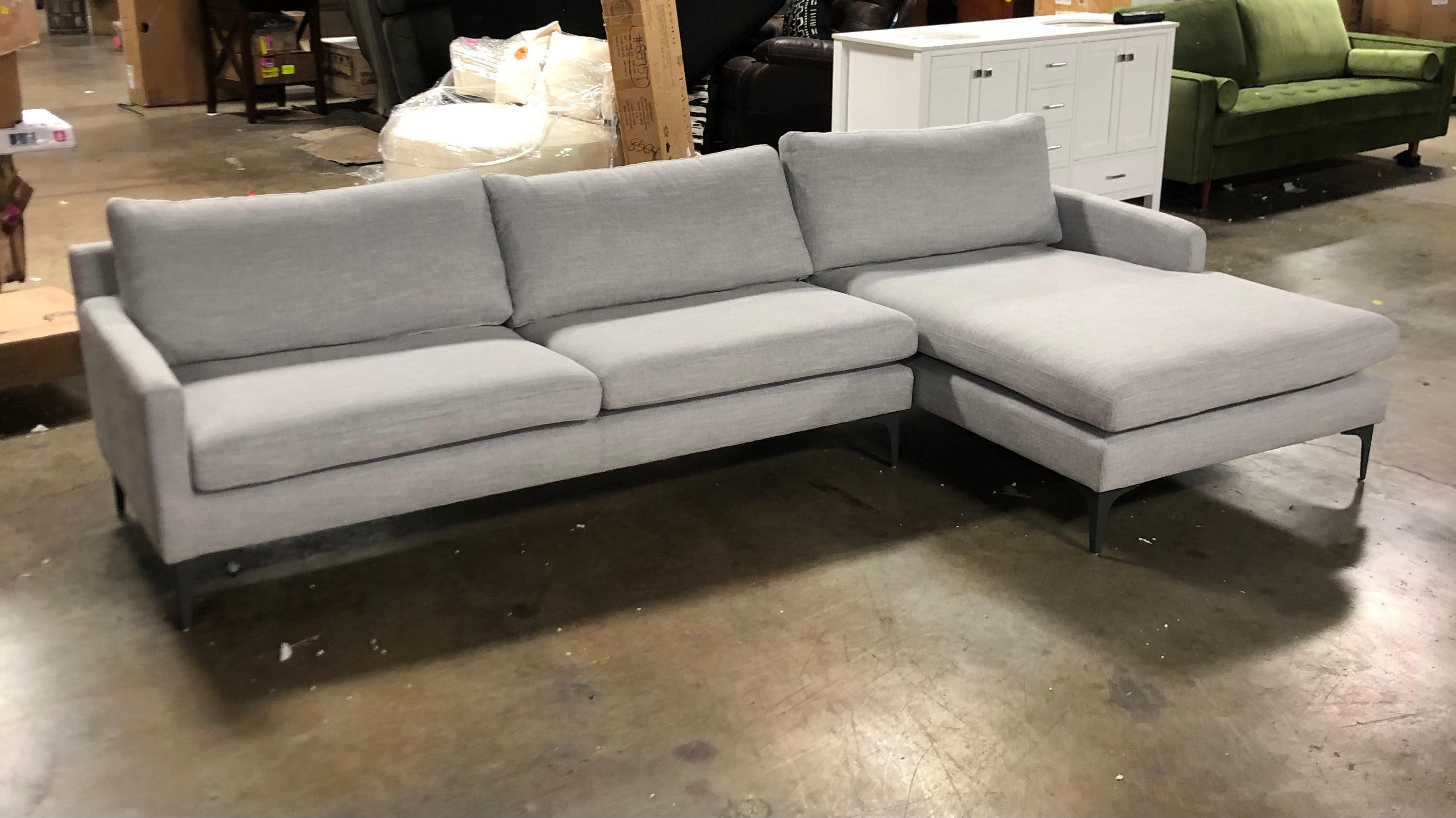 119” Sofa & Chaise