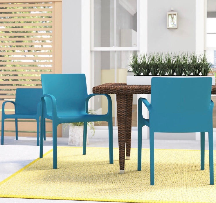 (Set of 2) Loggins Patio Dining Chair CG651