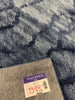 Retro Medina Distressed Modern Abstract 6' x 9' Blue/Dark Blue Area Rug #134R