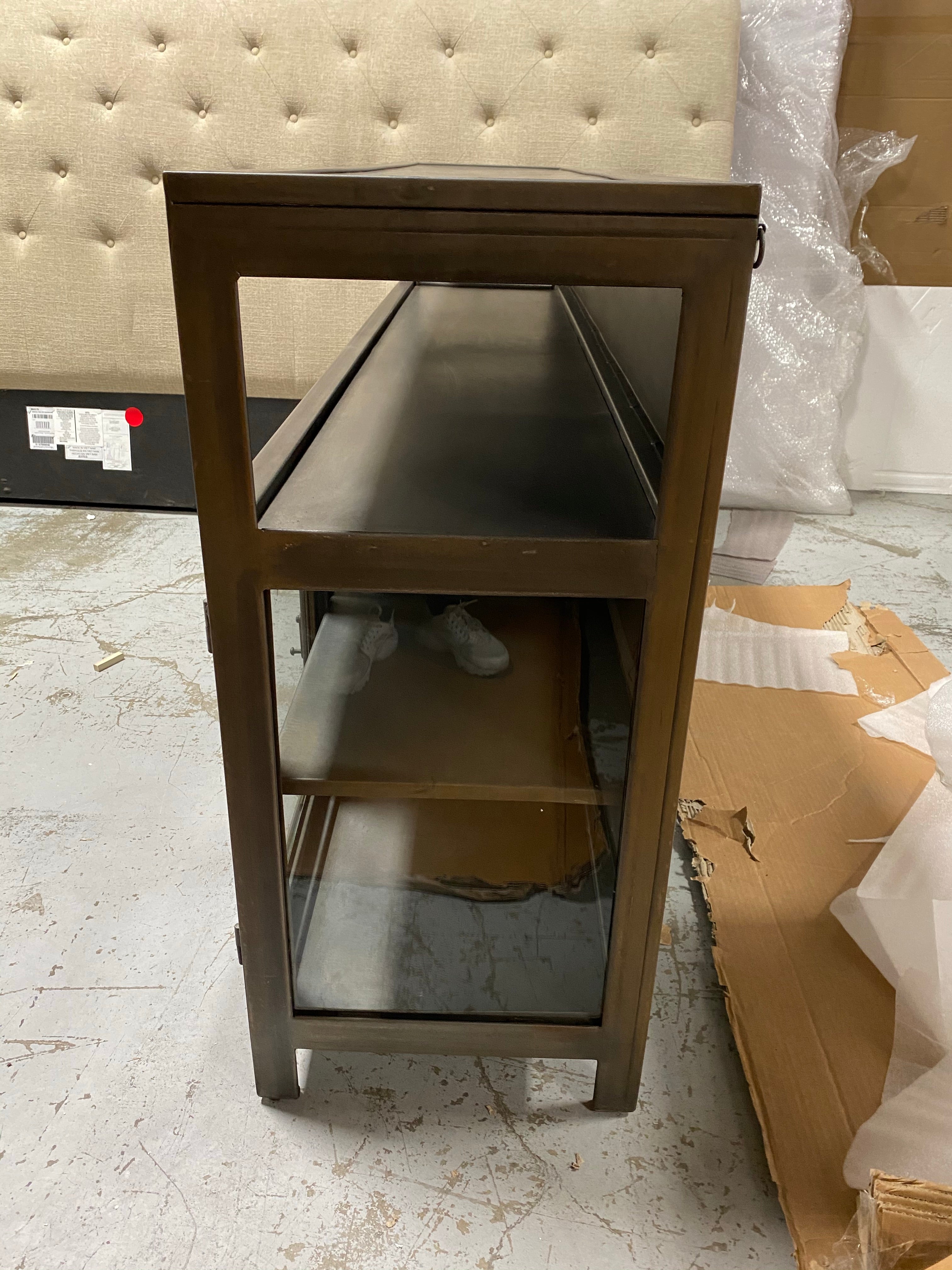Black Selvidge TV Stand for TVs up to 75"