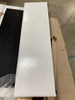 **As Is** White Tufted Headboard with Footboard - Full  #SA673