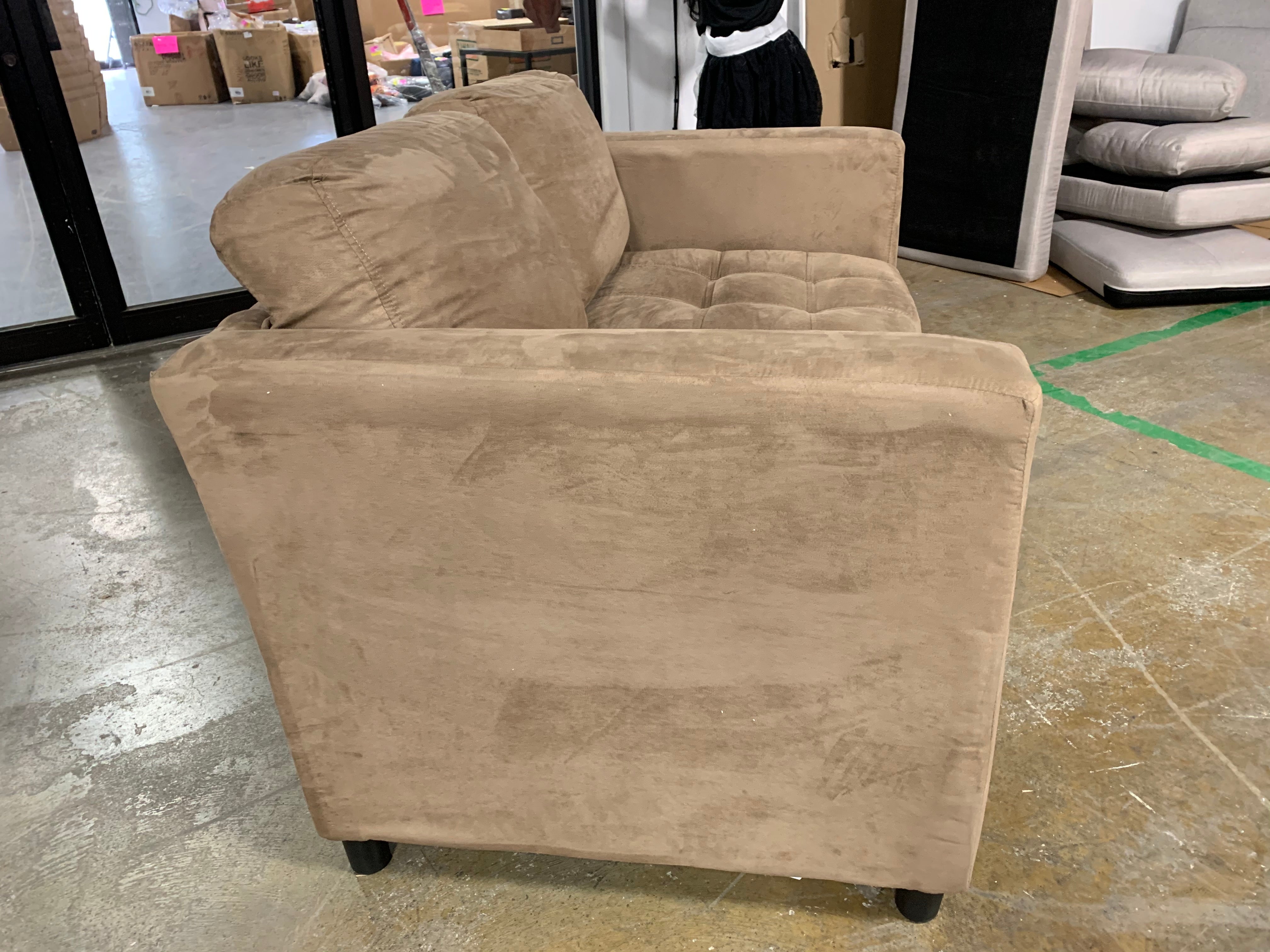 55" Square Arm Loveseat