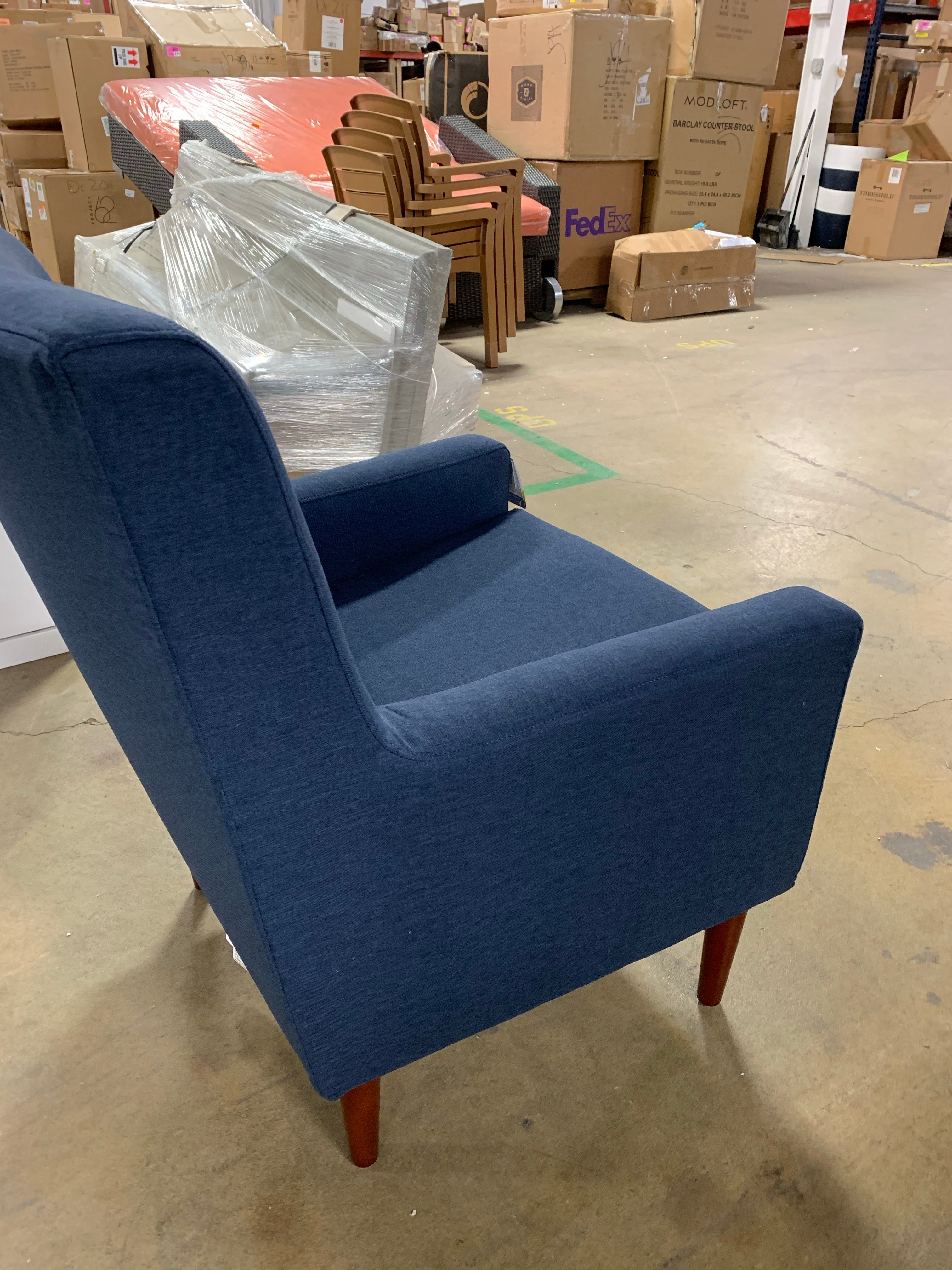Donham Armchair, Navy