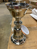 2-Piece Glass and Metal Candlestick Set  #SA599