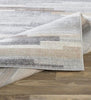 9x12' Surya Roma Modern Area Rug in Medium Gray CG1916