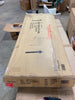 White Upholstered Vinyl Headboard - Full  #SA670