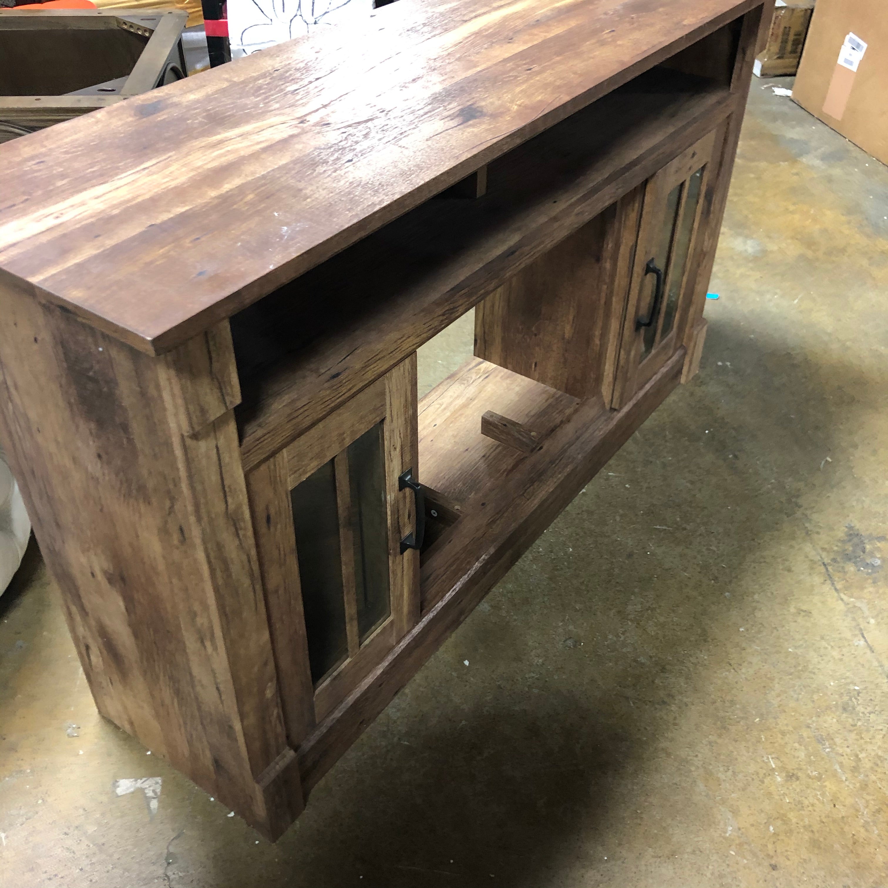 60" Farmhouse TV Stand *NO Fireplace*