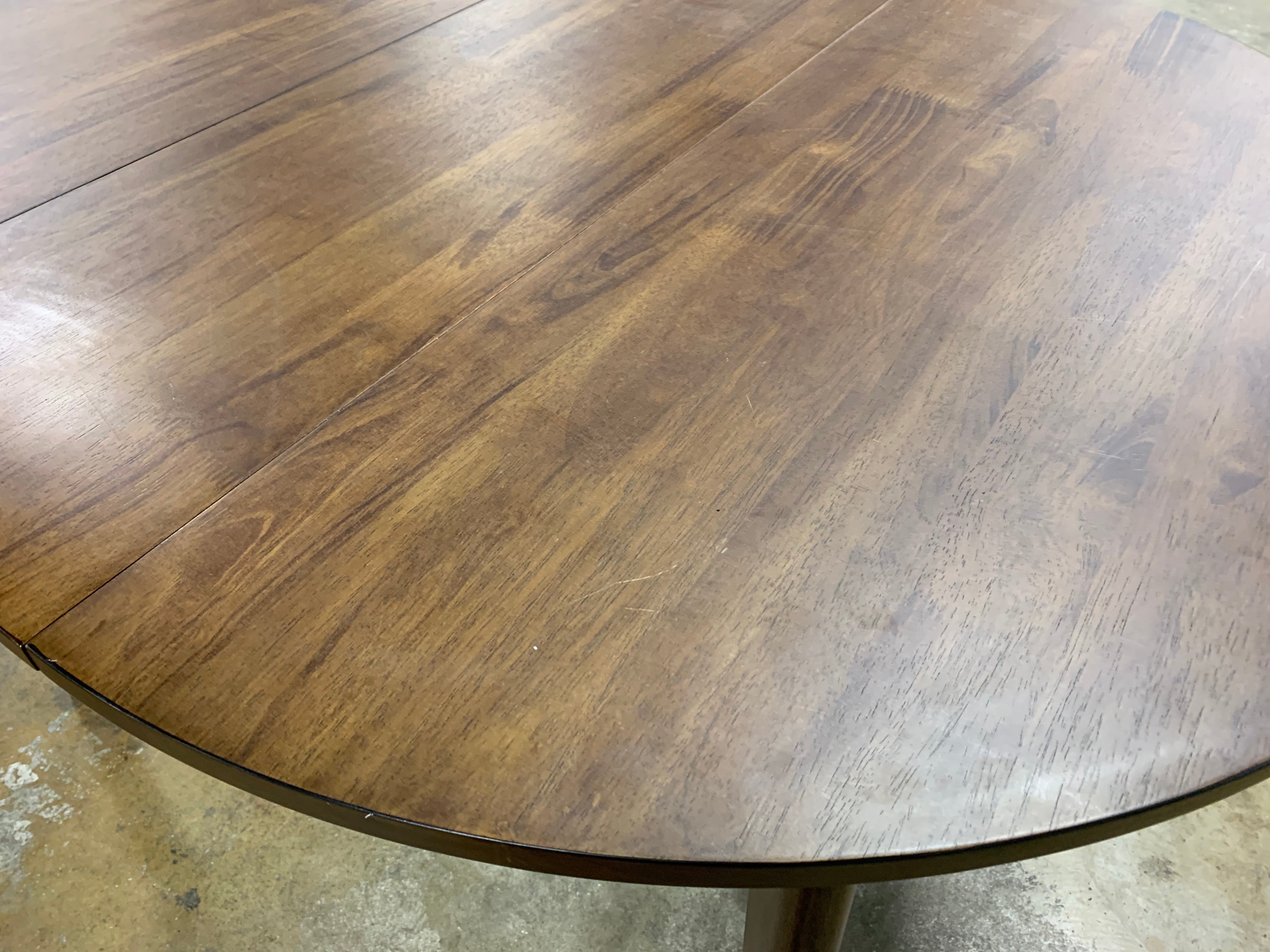 52" Wood Dining Table *As Is*