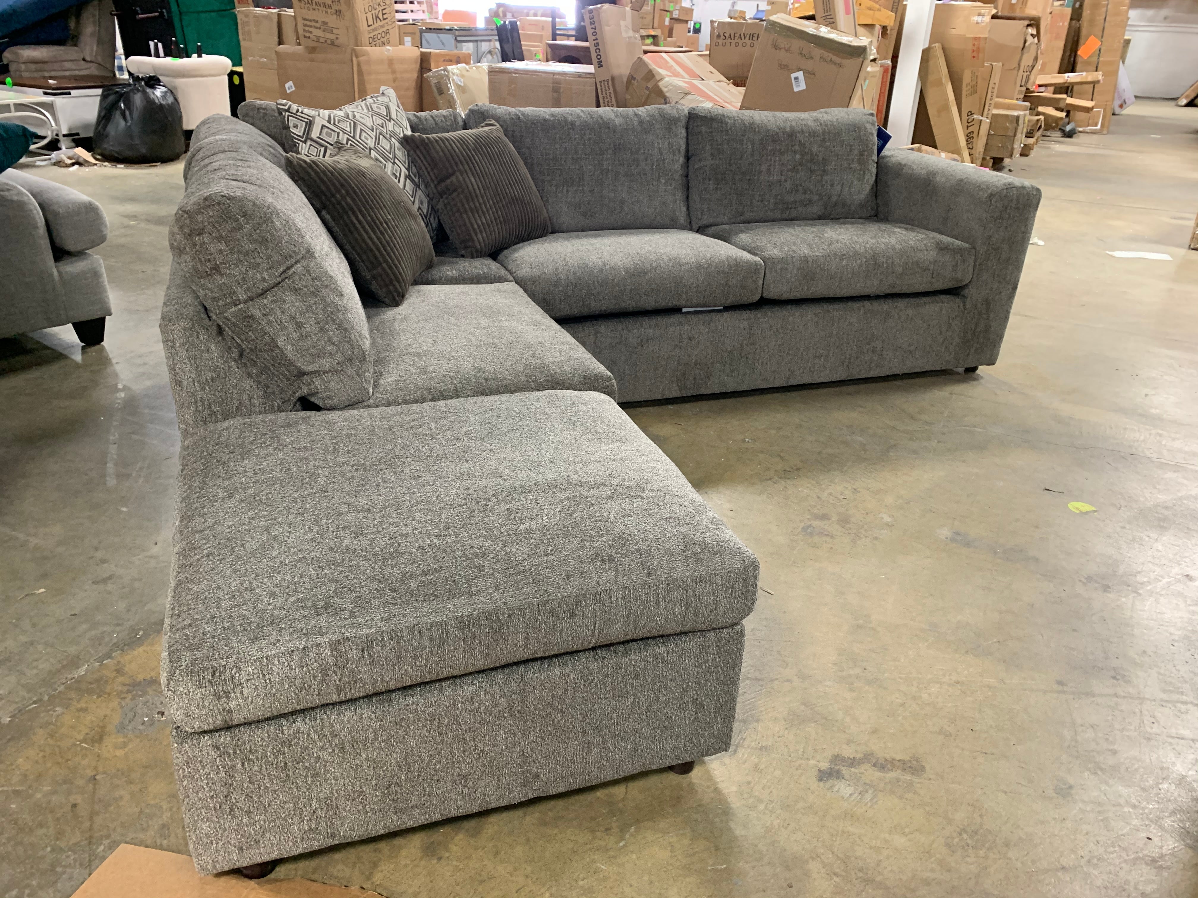 Isaacs 112" Left Hand Facing Sectional