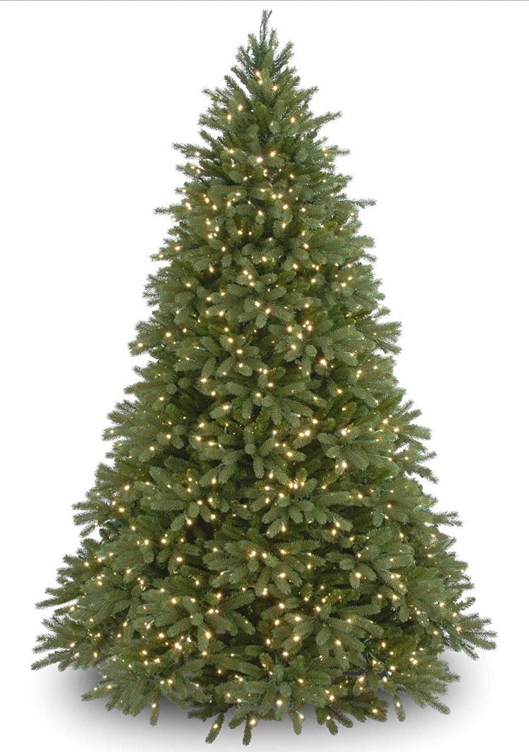 7.5-ft Frasier Fir Pre-Lit Traditional Artificial Christmas Tree with 1250 Constant White Lights CG1794