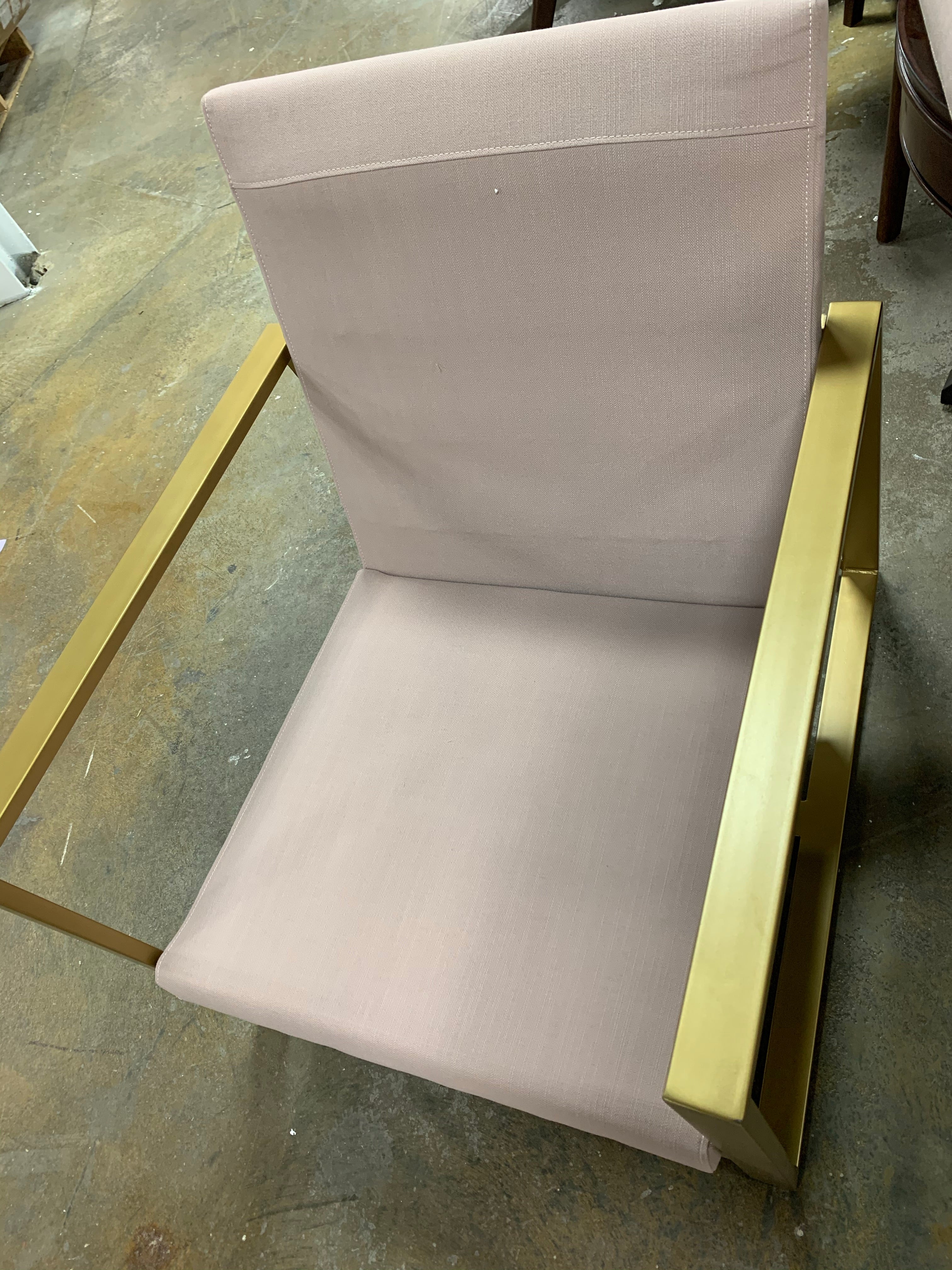 Blush Pink Armchair